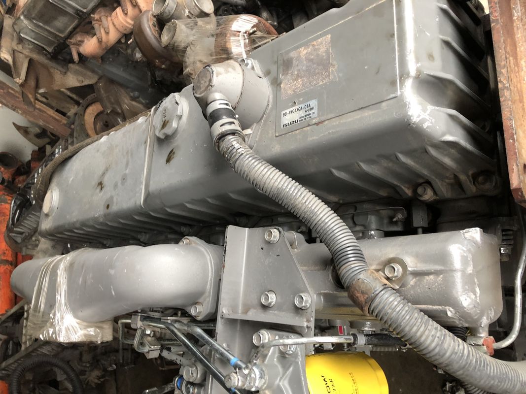 4 ストック イスズウ 6WG1 エンジン アッシー 110-127 水冷式 掘削機に適用