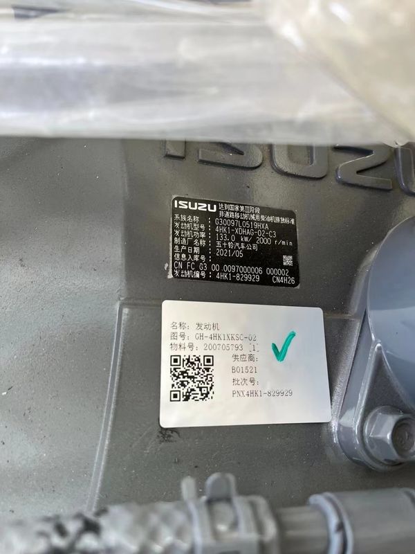 ISUZU6HK1 EFI 新エンジン組立 ヒタチ 330/360, Sany 365, 385 掘削機エンジン