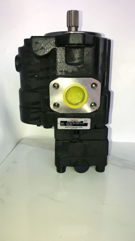 NACHI オリジナル 1.5 トンの掘削機 ミニピストンポンプ PVD-0B-18P PC15 黒色