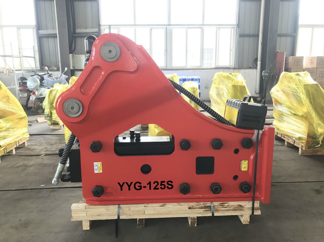 サイドタイプ ハイドロリックブレーカー ハンマー 重量 53 kg 掘削機用モールポイント