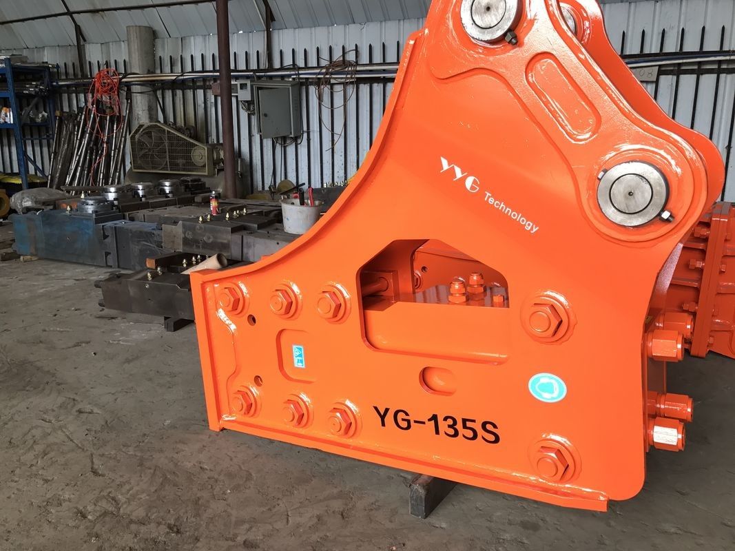165mm PC450 コマツー 掘削機 ロックブレイカー サイレンスタイプ コンクリートブレイカー ハンマー