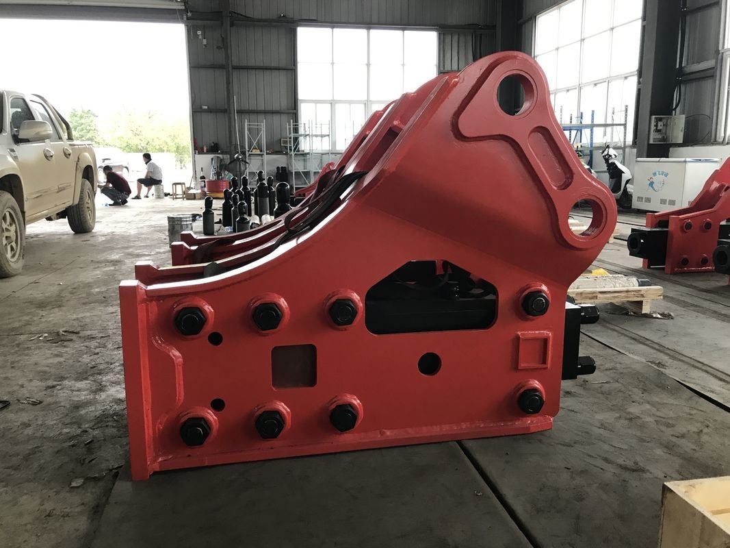 クルップ側型 水力石砕ハンマー 950kg 10-16トンのサンニ掘削機用